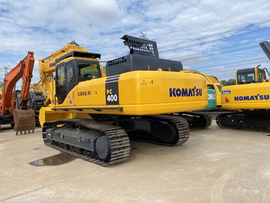 고급 수압 시스템과 400KW 엔진을 갖춘 중고용 KOMATSU PC400-7 발굴기