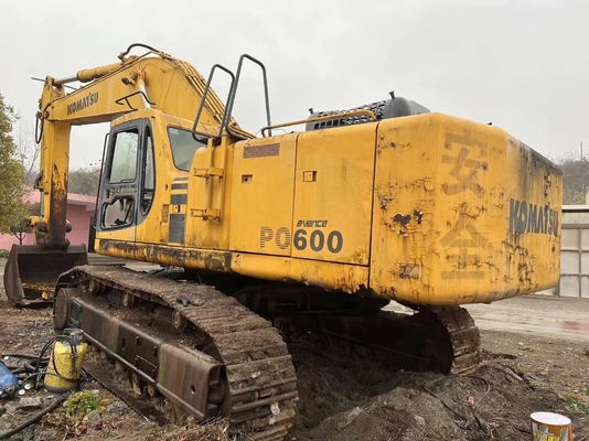 사용 된 KOMATSU PC600 발굴기 근로시간이 낮고 우수한 상태