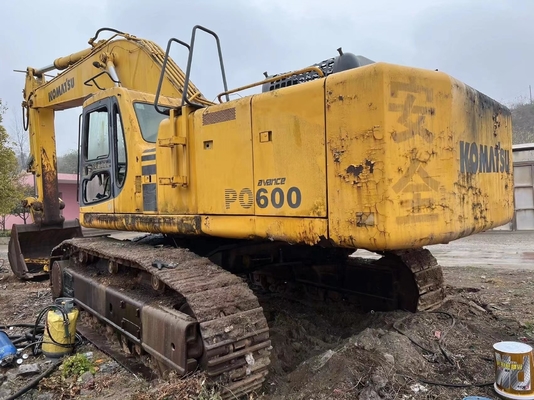 사용 된 KOMATSU PC600 발굴기 근로시간이 낮고 우수한 상태
