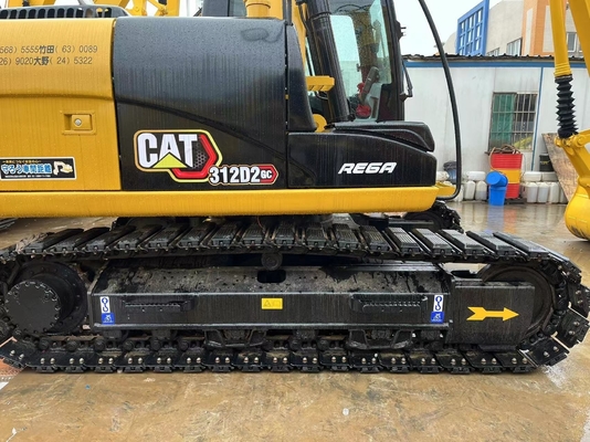 12500 KG 59kw 전력 및 좋은 상태의 사용 된 Caterpillar Cat 312D2GC 발굴기