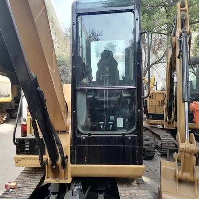 사용 된 CAT 305.5E2 미니 디거 오리지널 엔진 5400 KG의 수압 크롤러 발굴기