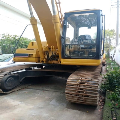 중고 Cat 320B 발굴기 Caterpillar 원색의 지구 이동 기계