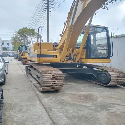 중고 Cat 320B 발굴기 Caterpillar 원색의 지구 이동 기계