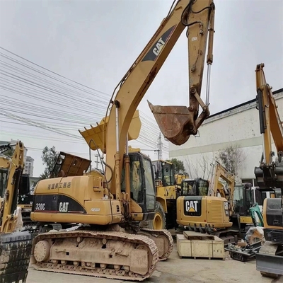 2022 사용 된 Caterpillar Excavator 원본 CAT 엔진과 함께 중고 CAT 320C 발굴기