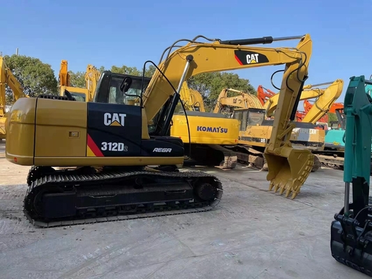일본 사용된 CAT 312D2 크롤러 발굴기 1.1m3 버킷 용량 및 오리지널 엔진