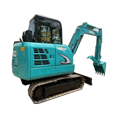 사용 된 Kobelco SK60 발굴기 파이프 라인 건설을 위해 우수한 상태