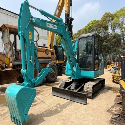 사용 된 Kobelco SK60 발굴기 파이프 라인 건설을 위해 우수한 상태