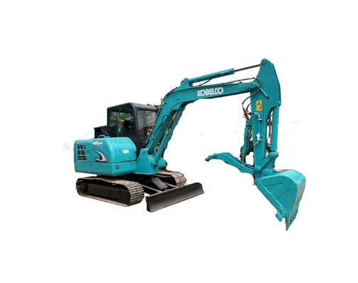사용 된 Kobelco 발굴기 Kobelco SK60 다른 수압 밸브와 함께 수압 크롤러 발굴기