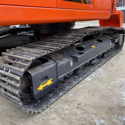DOOSAN DX225LC 발굴기 원본 페인트와 좋은 상태의 사용 크롤러 발굴기