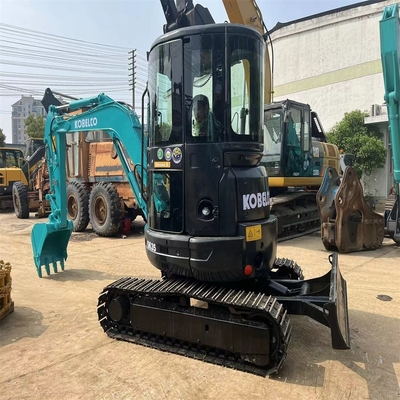 좋은 상태의 Kobelco SK35 수압 크롤러 파고기 3.5TON 운영 무게