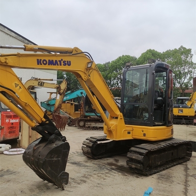 원본 일본 엔진과 다른 수압 펌프와 함께 KOMATSU PC55MR 크롤러 발굴기