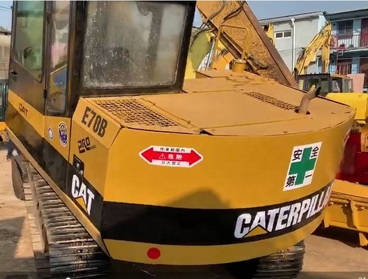 CAT E70B 내구성 있는 수압 실린더와 긴 사용 수명을 가진 크롤러 발굴기