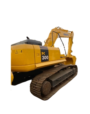 사용 된 발굴기 KOMATSU PC300 크롤러 수압 30 톤 지구 이동 발굴기 재고