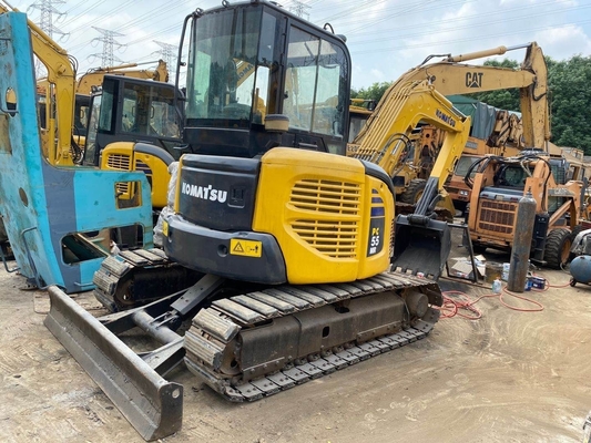 KOMATSU PC55 크롤러 발굴기 5.5톤 미니 발굴기 일본 오리지널 및 수압 밸브