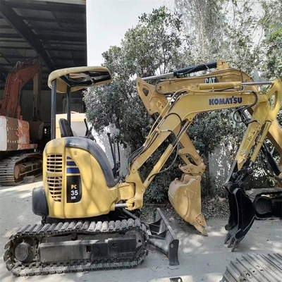 원색 사용된 KOMATSU PC35 크롤러 발굴기 다기능 3500 KG 고품질