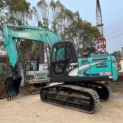 크롤러 추적 건설 장비 Kobelco SK200-8 0-2000 작업 시간 인 발굴기