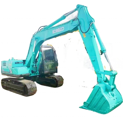 원래 색상 Kobelco SK140 발굴기 Kobelco 수압 크롤러 사용 된 발굴기