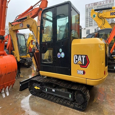 다른 CAT 306E 사용된 미니 발굴기 건설용 기계용 소형 수압 발굴기