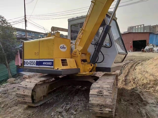25TON 수압 크롤러 사용 된 발굴기 원본 KATO HD250