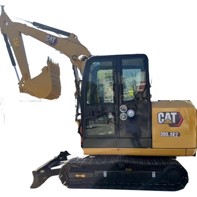 CAT 305.5E2 Caterpillar 에 있는 발굴기 34kw 사용 된 크롤러 발굴기 0-2000 작업 시간