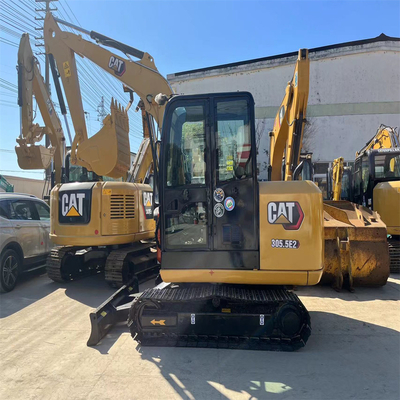 CAT 305.5E2 Caterpillar 에 있는 발굴기 34kw 사용 된 크롤러 발굴기 0-2000 작업 시간