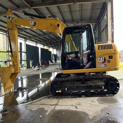 12 톤 원색 사용 된 Caterpillar 312D2GC 중공용 채굴기