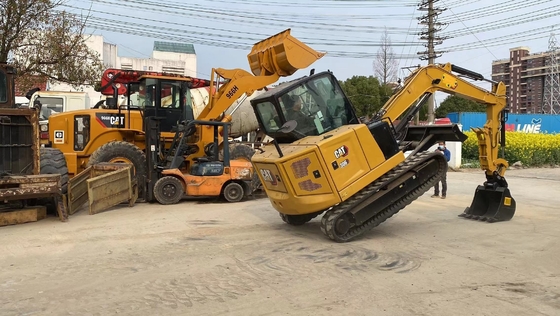 일본 6톤 EPA 엔진이 있는 CAT306 미니 발굴기 사용 상태