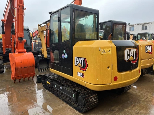 CAT 306E 7톤 중고용 미니 발굴기 소 시간 및 성능