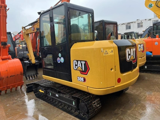 CAT 306E 7톤 중고용 미니 발굴기 소 시간 및 성능