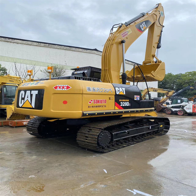 원본 CAT 엔진 사용 된 CAT 320D2 발굴기 20TON 건설용 작동 무게