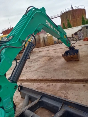 사용된 KUBOTA KX161 6톤 미니 발굴기 0.21M3 버킷 용량과 39KW