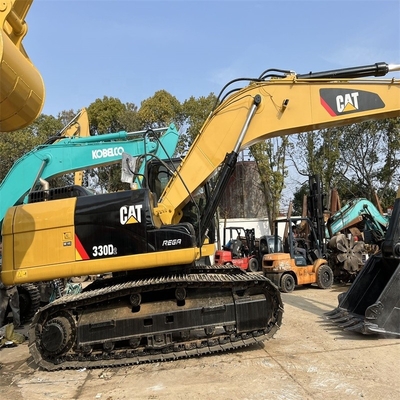 좋은 상태 다른 수압 실린더와 함께 일본에서 사용 된 CAT 330GC 발굴기