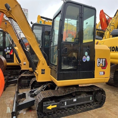 일본 수입 사용 된 발굴기 Cat 306E 크롤러 발굴기