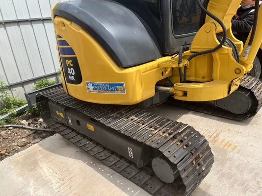 사용 된 KOMATSU PC40MR-2 발굴기 중고 4톤 장비 건설 발굴기 오늘