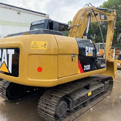 원본 색상 312D Caterpillar Excavator 좋은 상태