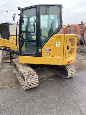 중고 Cat 306 크롤러 엑스컬레이터 0.22m3 배구 용량 좋은 상태