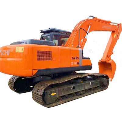 히타치 ZX210 크롤러 발굴기 좋은 성능 21000 KG 작동 무게 사용