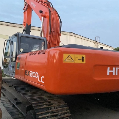 히타치 ZX200-5 20TON 사용 된 크롤러 발굴기 좋은 상태 일본 원본