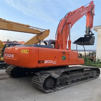 히타치 ZX200-5 20TON 사용 된 크롤러 발굴기 좋은 상태 일본 원본
