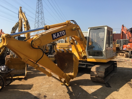 원래 색상과 건설 기계와 함께 KATO HD-450 수압 크롤러 발굴기