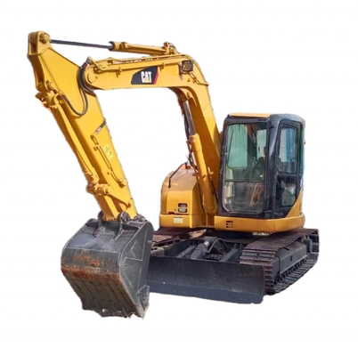 CAT 308C 발굴기 8000kg 기계 무게에 사용 된 수압 건설 발굴기