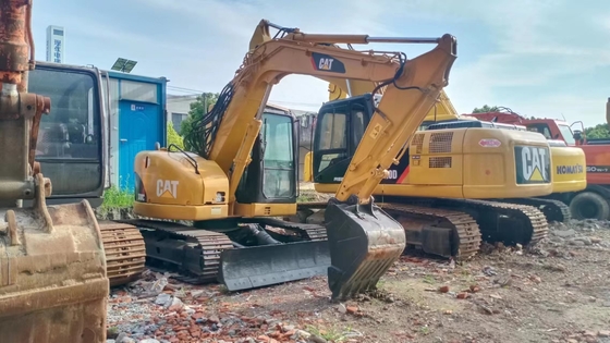 CAT 308C 발굴기 8000kg 기계 무게에 사용 된 수압 건설 발굴기