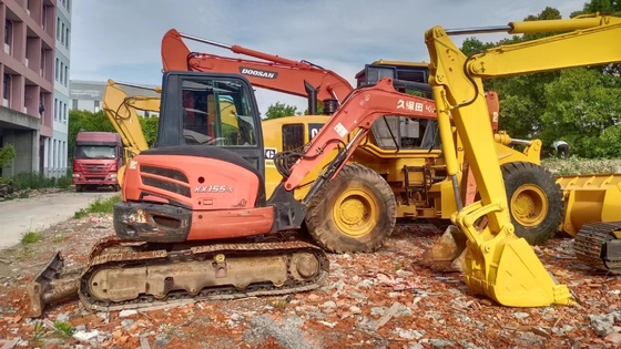 우수한 상태 KUBOTA KX155-5 원본 일본 수압 시스템으로 발굴기