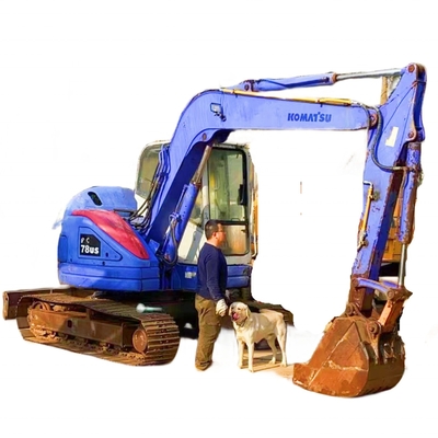 다른 수압 펌프 사용 된 KOMATSU PC78 발굴기 일본 원본 수압 크롤러 발굴기