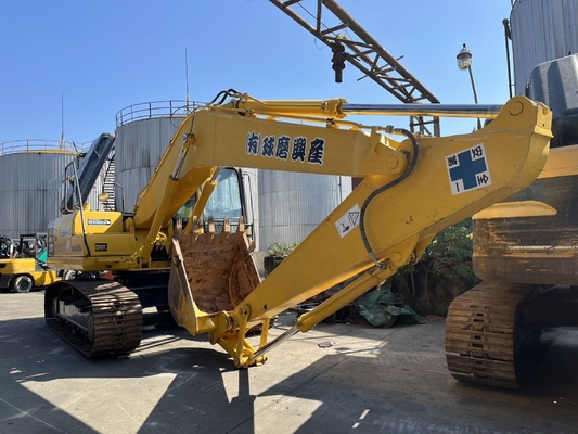 123.2kw 작동 무게 중고 코마쓰 PC200-20 톤 크롤러 발굴기