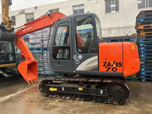 좋은 상태 HITACHI ZX70 발굴기 낮 시간 및 수압 크롤러 발굴기