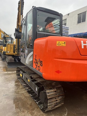 좋은 상태 HITACHI ZX70 발굴기 낮 시간 및 수압 크롤러 발굴기