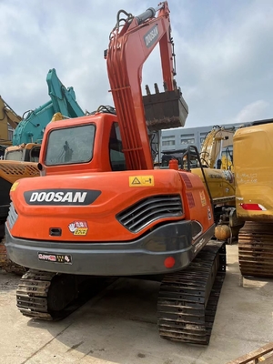 높은 작동 효율 원본 엔진 Doosan DX80 사용 된 발굴기 일본 발굴기