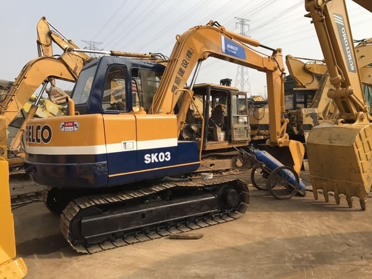 원래 색상 사용 된 KOBELCO SK03 상하이에서 낮은 작업 시간으로 발굴기 발굴기