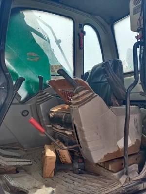 66KW 전력으로 사용 된 Kobelco SK200-6 크롤러 발굴기 좋은 상태